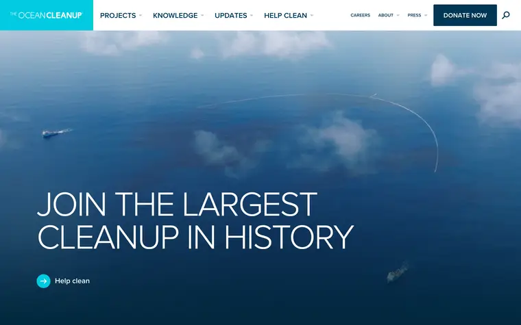The Ocean Cleanup — theoceancleanup.com